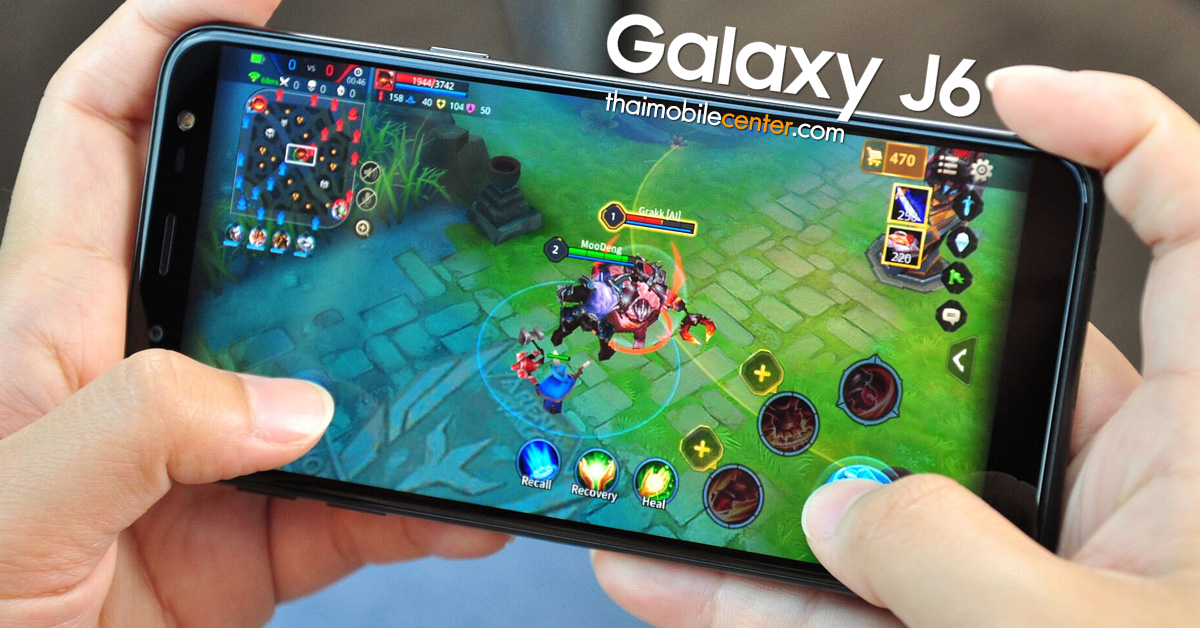 รีวิว Samsung Galaxy J6 สมาร์ทโฟนจอ Super AMOLED ไร้ขอบไซส์ใหญ่ พร้อม