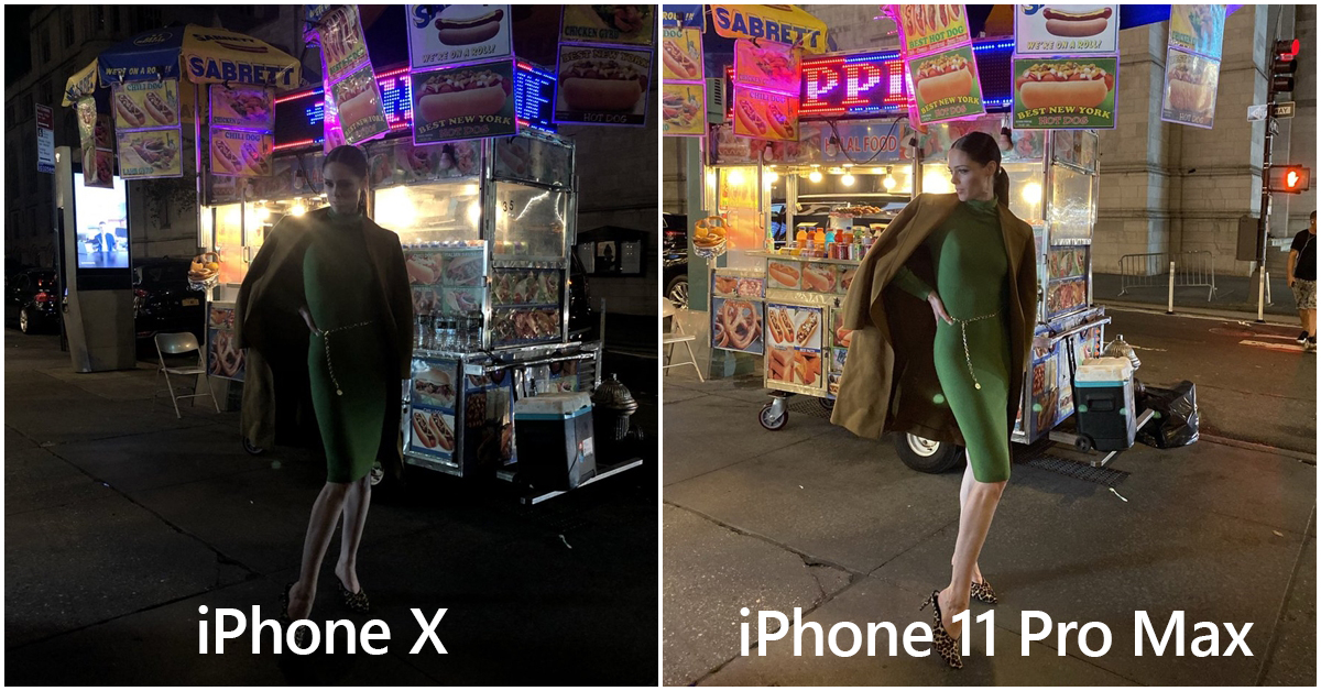 iPhone 11 Pro Max เผยภาพถ่ายกลางคืนเทียบ iPhone X โชว์ประสิทธิภาพ