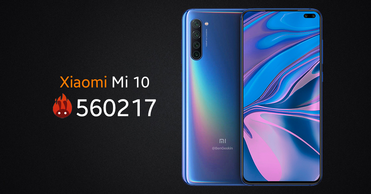 xiaomi mi 10 antutu