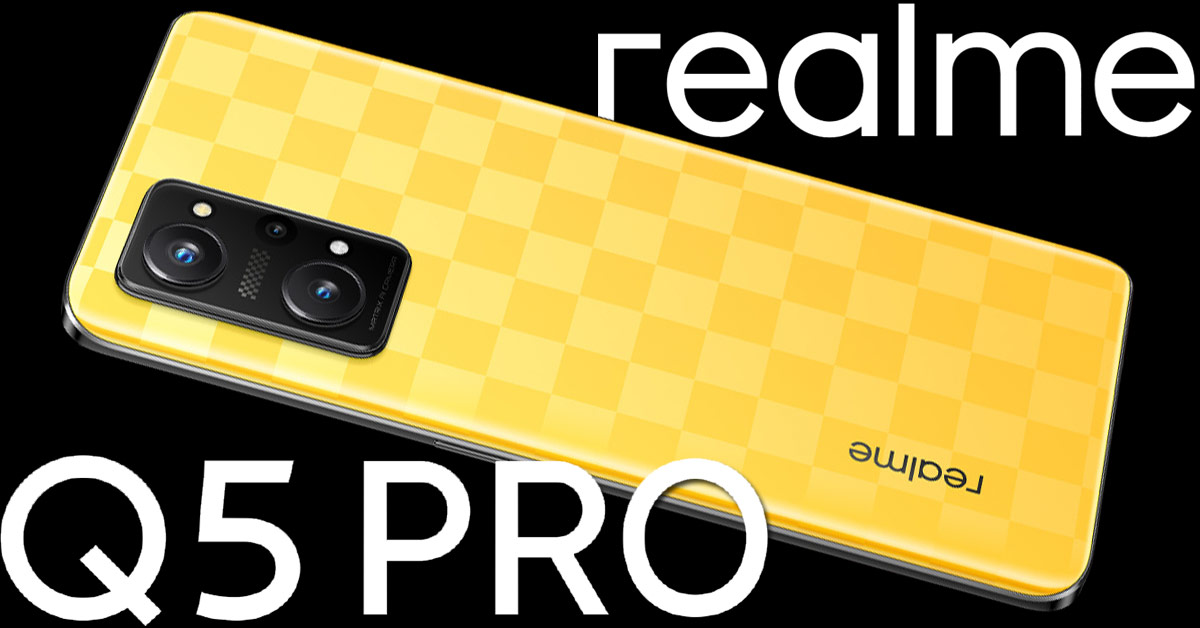 realme Q5 Pro เผยดีไซน์ตารางชัด ก่อนเปิดตัว 20 เม.ย.นี้ มากับชิป ...